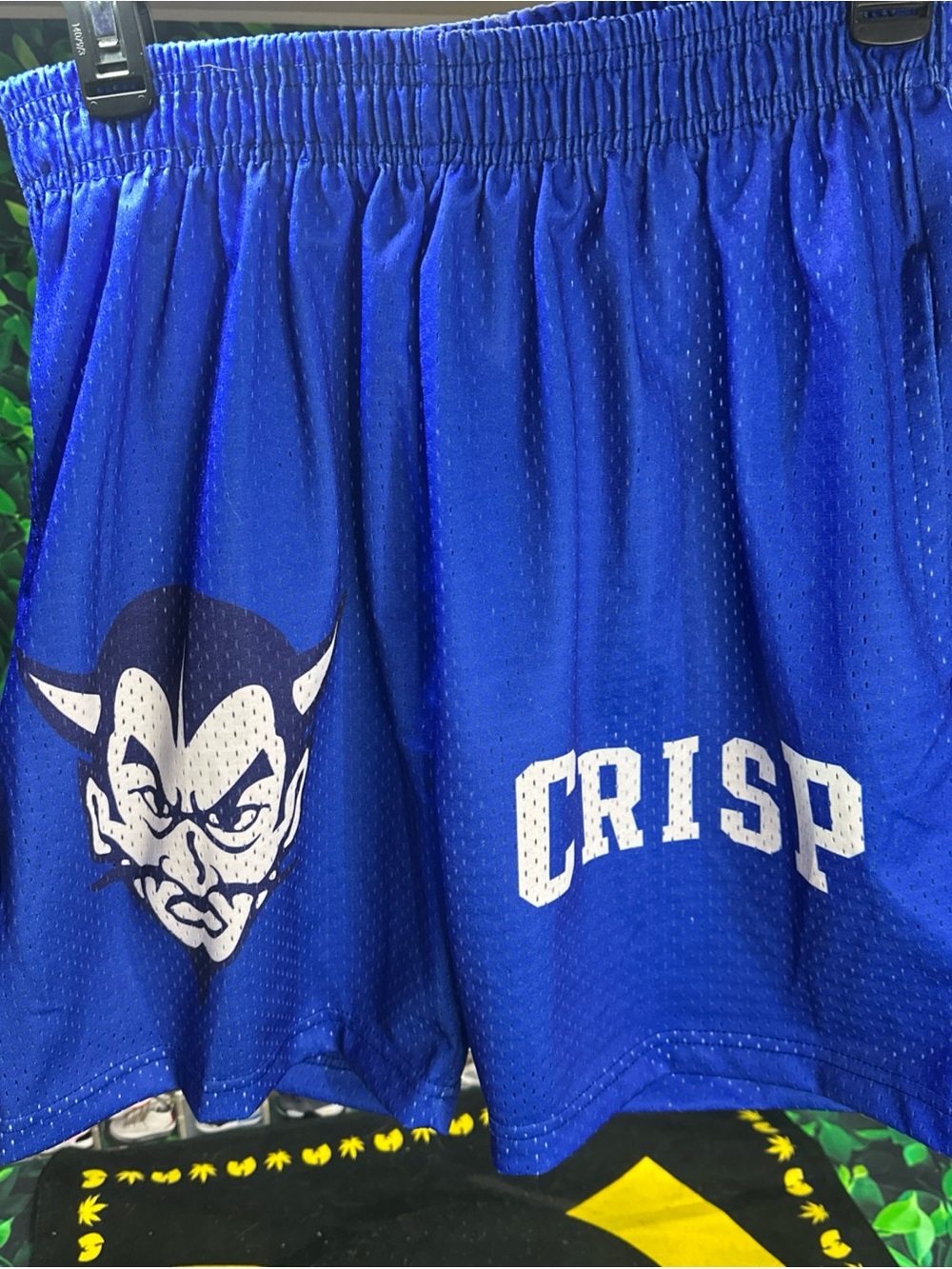 Crisp Men’s Athletic Shorts ‘Blue Devils’ Size Large